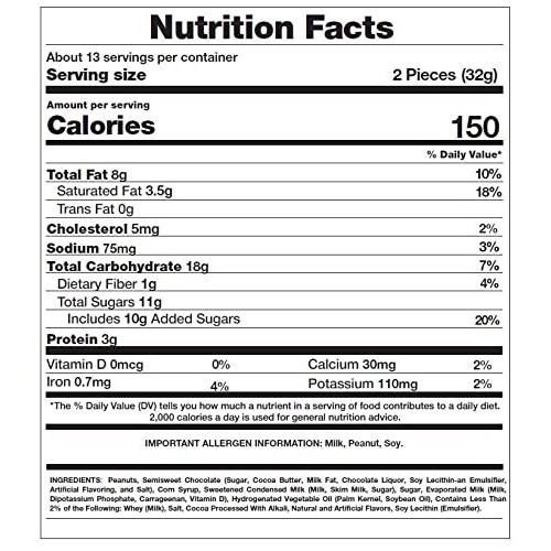 Funtasty Dark Chocolate Caramel Nut Clusters, Bulk Candy, 15 Oun