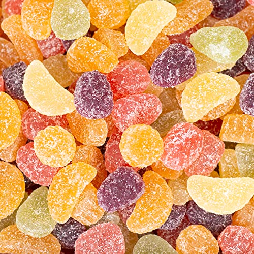 Funtasty Fida Assorted Fruit Jelly Candy, Unwrapped, Vegan, Bulk...