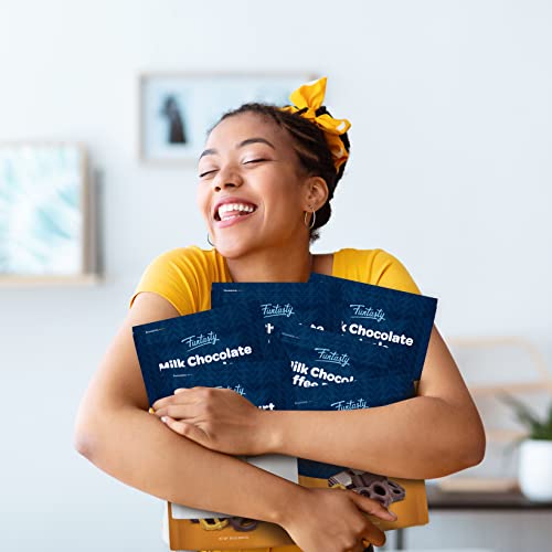 Funtasty Milk Chocolate Covered Pretzels with Crushed Toffee, 22...