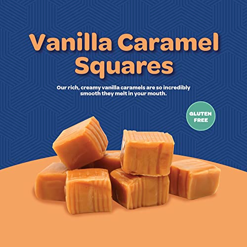 Funtasty Vanilla Caramel Squares Candy, Bulk Pack 2 Pounds