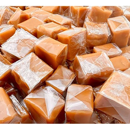 Funtasty Vanilla Caramel Squares Candy, Bulk Pack 2 Pounds