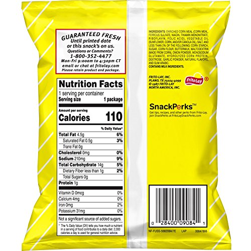 Funyuns Onion Flavored Rings, .75 Ounce Pack Of 40