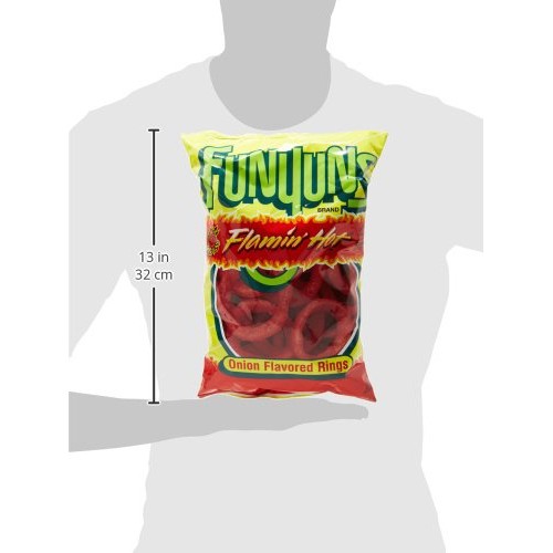 Funyuns Flamin Hot Onion Flavored Rings, 6 oz