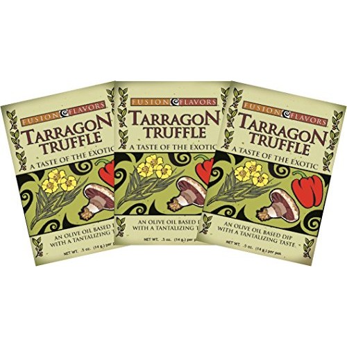 Fusion Flavors Olive Oil Dipping Spices Tarragon Truffle 3 Pack