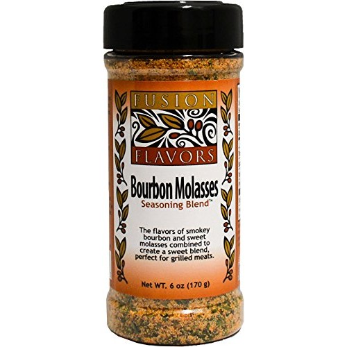 Fusion Flavors, Seasoning Blend Bourbon Molasses, 6 Ounce