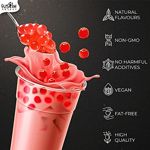 Fusion Select Bursting Popping Boba Pearls - Fruit Tea Snack Top Fusion Select Bursting Popping Boba Pearls - Fruit Tea Snack Top