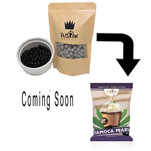 Fusion Select Tapioca Pearl - Black Sugar Flavor Quick Cook Tapi
