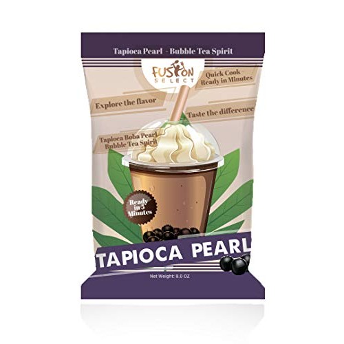 Fusion Select Tapioca Pearl - Black Sugar Flavor Quick Cook Tapi