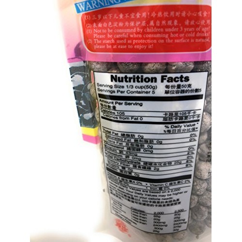 Qbubble Tea Taro Powder, 2.2 Pound &Amp; Wufuyuan - Tapioca Pearl B