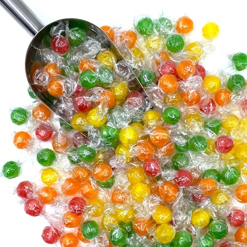 Sour Balls Hard Candy - 1 Pound Individually Wrapped - Bulk Asso...
