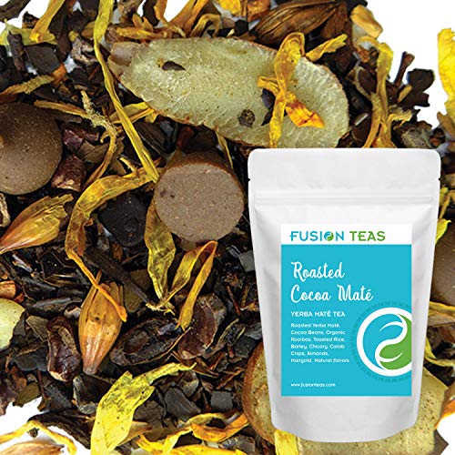 Roasted Cocoa Yerba Mate - Chocolate Dessert Tea With Carob, Chi