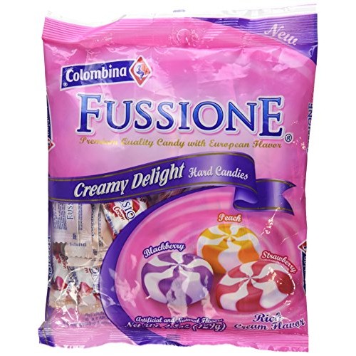 Colombina Fussione Creamy Delight Hard Candy Rich Cream Flavors