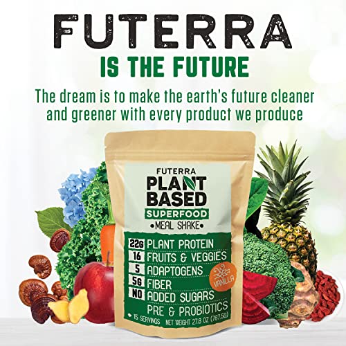 Superfood Vegan Meal Replacement Shake Vanilla - Lactose Free, D...