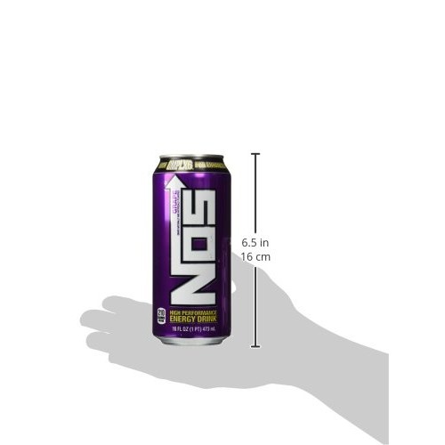 Nos Energy Drink, Grape, 16 Fl Oz Pack Of 8 Nos Energy Drink, Grape, 16 Fl Oz Pack Of 8