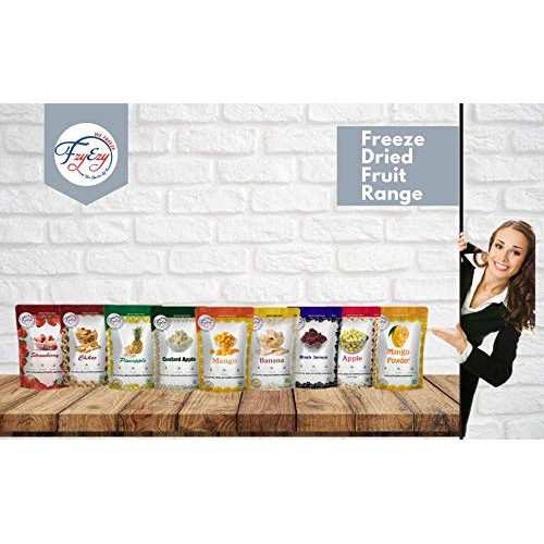 Fzyezy Freeze Dried Fruit &Amp; Vegetable Powders Mango Powder, 50 Gm