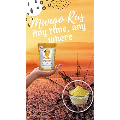 Fzyezy Freeze Dried Fruit &Amp; Vegetable Powders Mango Powder, 50 Gm