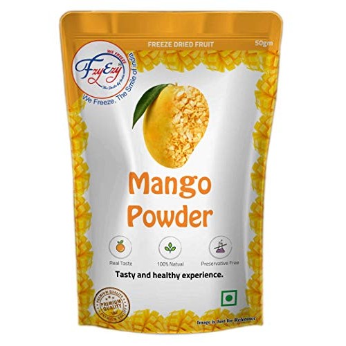 Fzyezy Freeze Dried Fruit &Amp; Vegetable Powders Mango Powder, 50 Gm