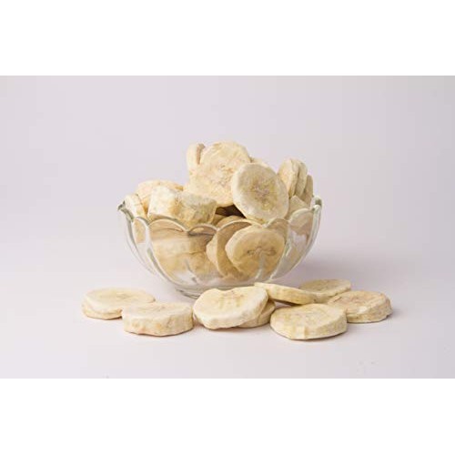 Fzyezy Natural Freeze Dried Banana Chips Snack For Kids And Adul