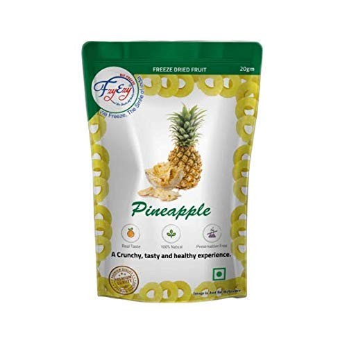 Fzyezy Natural Freeze Dried Pineapple &Amp; Apple Organic Fruit For