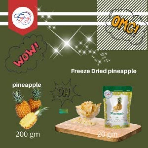 Fzyezy Natural Freeze Dried Pineapple &Amp; Apple Organic Fruit For