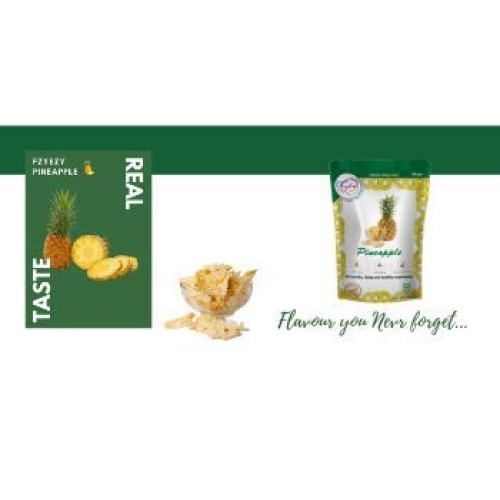 Fzyezy Natural Freeze Dried Pineapple &Amp; Apple Organic Fruit For