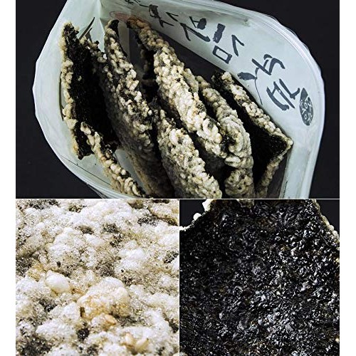 Korea Healthy Food Jeonju Blossom Of Snow Laver Seaweed Crisp Sn