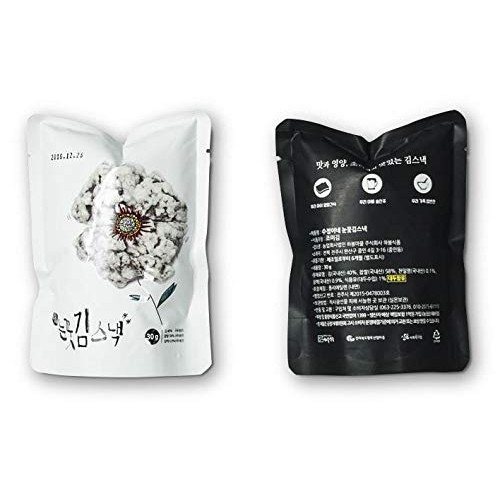 Korea Healthy Food Jeonju Blossom Of Snow Laver Seaweed Crisp Sn