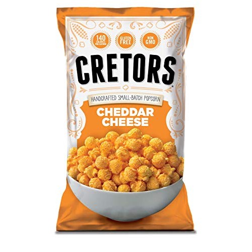 G.H. Cretors Popcorn Just The Cheese Corn, 6.5-Ounce Bags Pack