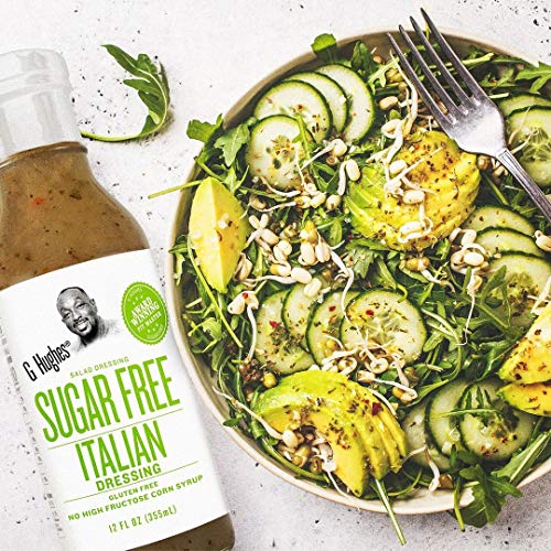 G Hughes 3/12 Fl Oz Sugar Free Mix Dressing Ital-Bals-Rasp 3