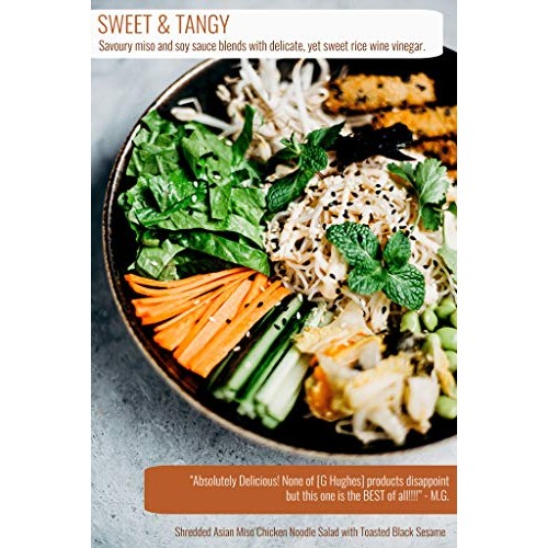 G Hughes Sugar Free Asian Miso Dressing 3 Pack | Miso Salad Dr