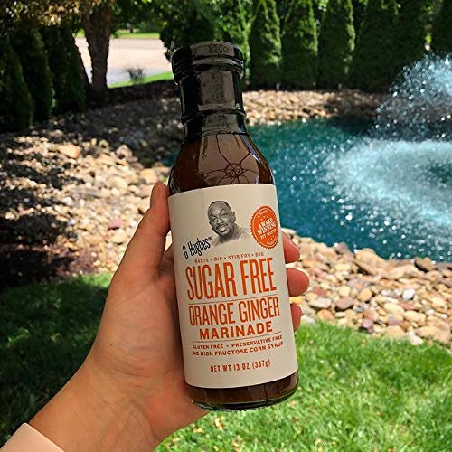 G Hughes Sugar Free Orange Ginger Marinade 13 Oz 3 Pack