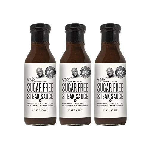 G Hughes Sugar Free Steak Sauce 13 Oz 3 Pack