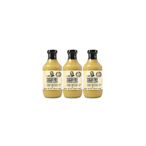G Hughes Sugar Free Honey Mustard Dipping Sauce 18 Oz 3 Pack