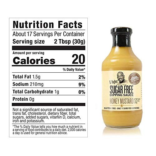 Sauce Bundle | Hickory Bbq Sugar Free Sauce | Honey Mustard Suga