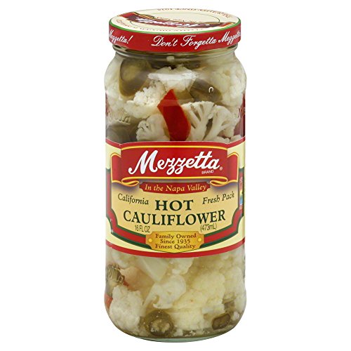 G L Mezzetta Peppers, Hot Cauliflwr, 16-Ounce Pack Of 6