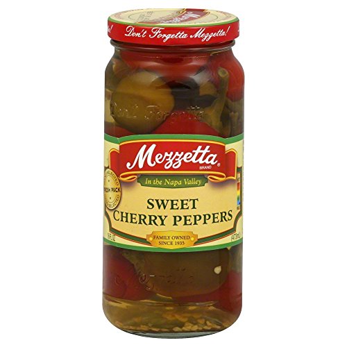 G L Mezzetta Peppers, Swt Cherry, 16-Ounce Pack Of 6