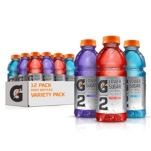 Gatorade G2 Thirst Quencher Sports Drink, Variety Pack, 20oz Bot...