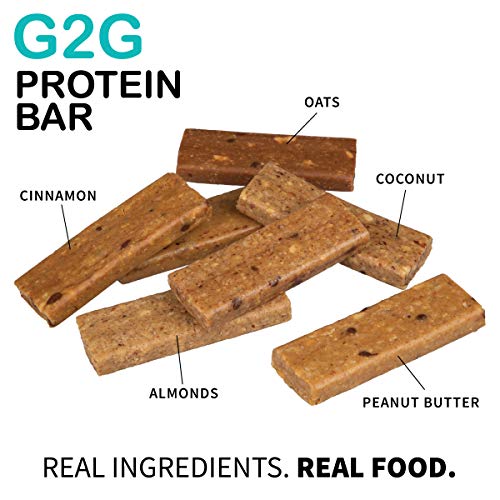 G2G Protein Bar, Peanut Butter Chocolate Chip Protein Bar, 8 Cou