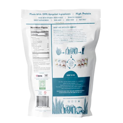 Keto Flour 1 to 1 Replacement by G4G Grain4Grain | High Protein,...