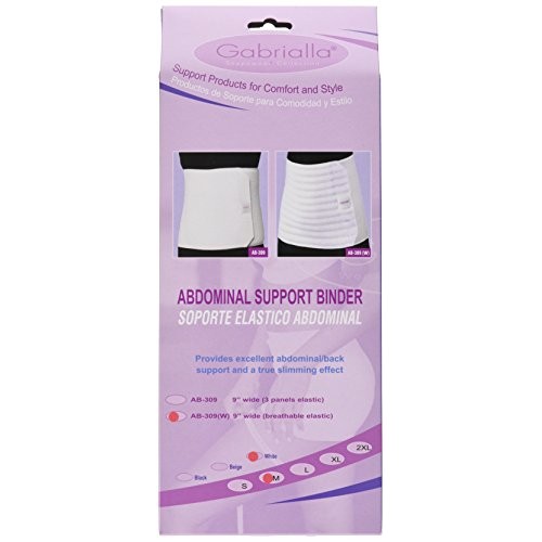 Gabrialla Women’S Breathable Abdominal/Back Support Binder Ab-30