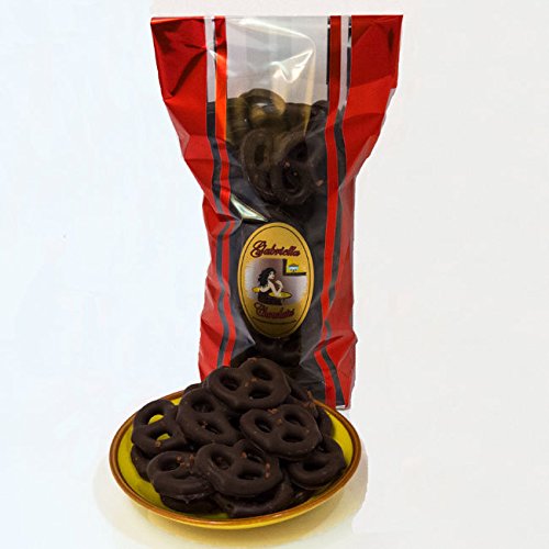 Dark Chocolate Hawaiian Red Sea Salt Pretzels