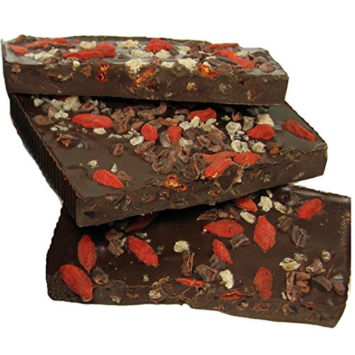 Ginger Goji Berry Dark Chocolate Bark Bar
