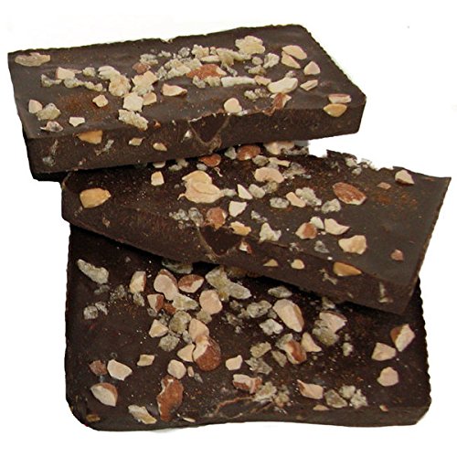Spicy Ginger Almond Dark Chocolate Bark Bar
