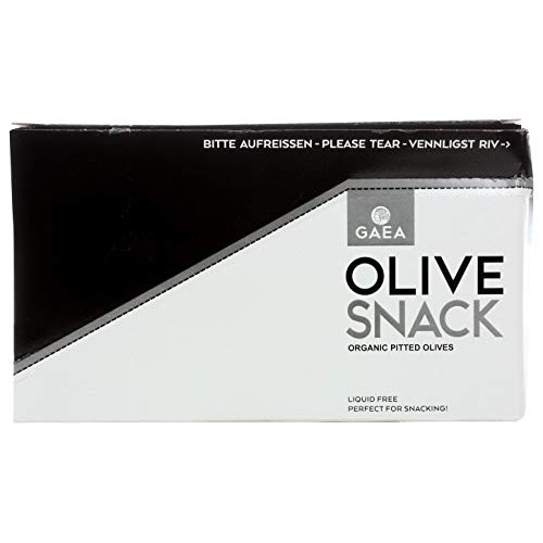 Gaea Gaea Organic Pitted Kalamata Olives Snack Pack 2.3 Ounce P