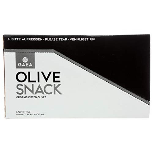 Gaea Gaea Organic Pitted Kalamata Olives Snack Pack 2.3 Ounce P