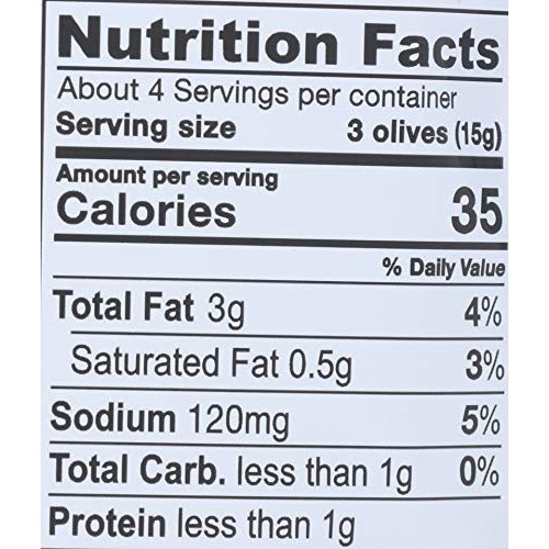 Gaea Gaea Organic Pitted Kalamata Olives Snack Pack 2.3 Ounce P