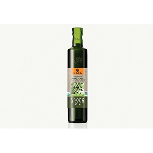 Gaea Organic Extra Virgin Olive Oil - 17 Oz. Bottle - Greek Oliv