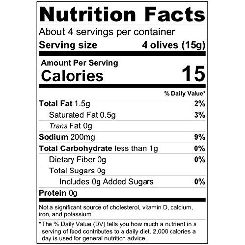 Gaea Snack Pack Pitted Green Olives With Chili &Amp; Black Pepper -