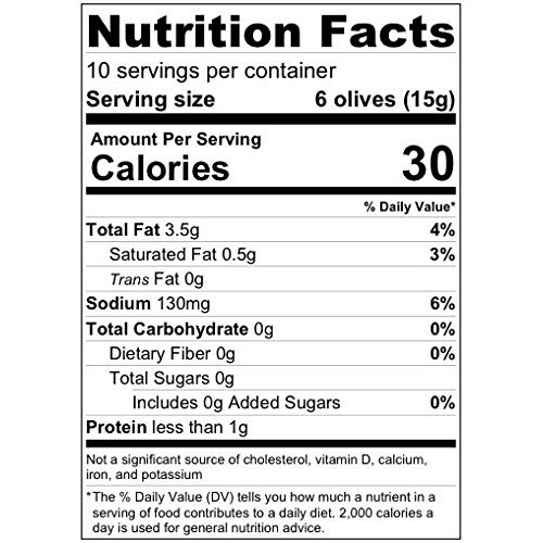 Gaea Snack Pack Pitted Kalamata Olives - 5.3 Oz Pack Of 8 …