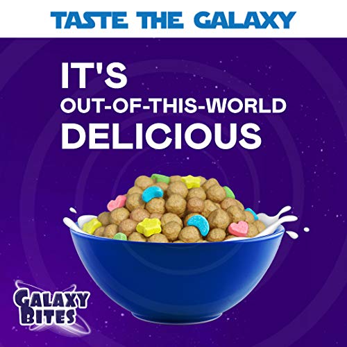 Galaxy Bites, Halal Marshmallow Cereal 16.9 Oz Box Pack Of 3